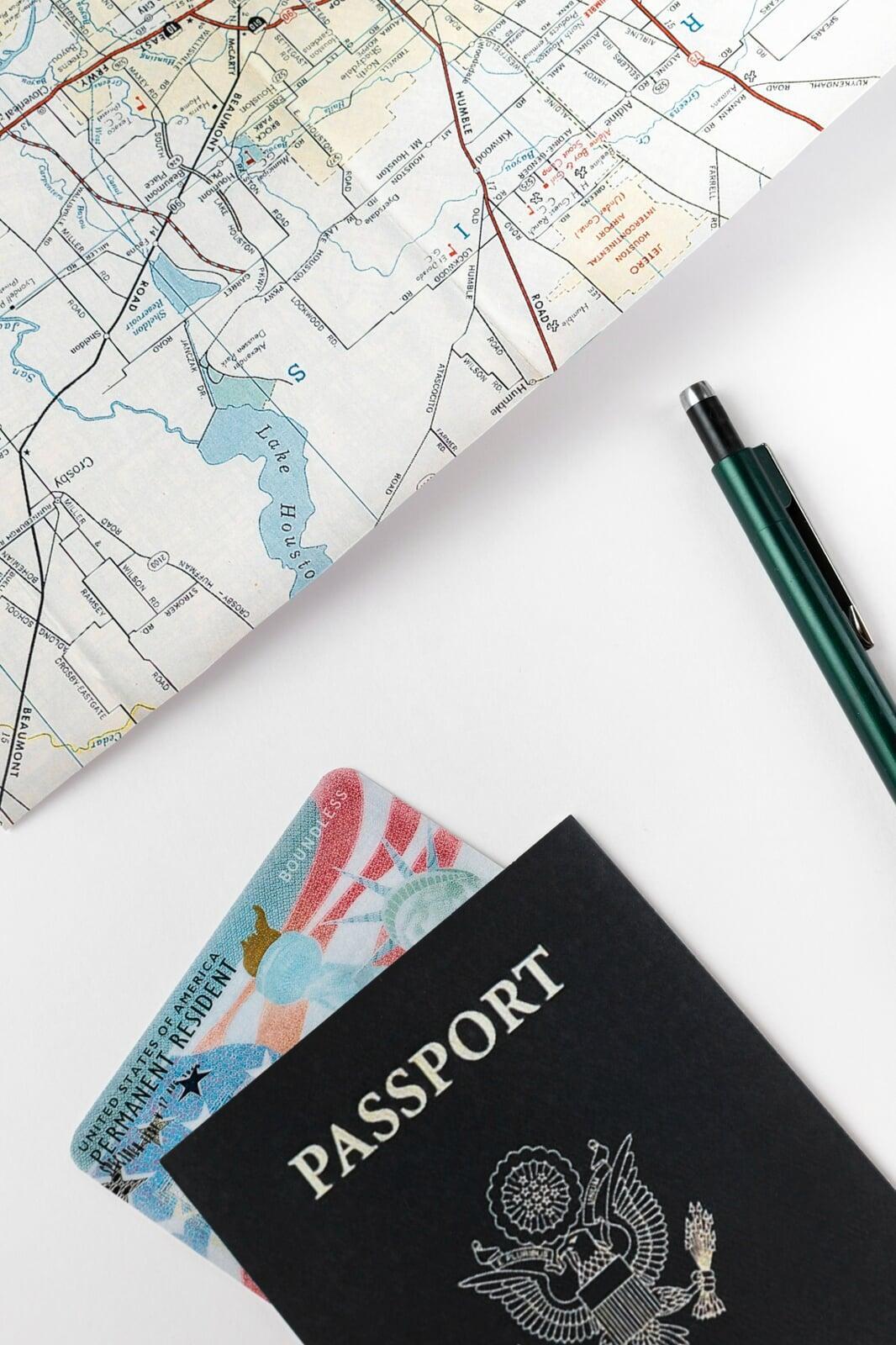 Professional logistics and travel documents for an international educator relocating to the Southeastern United States.