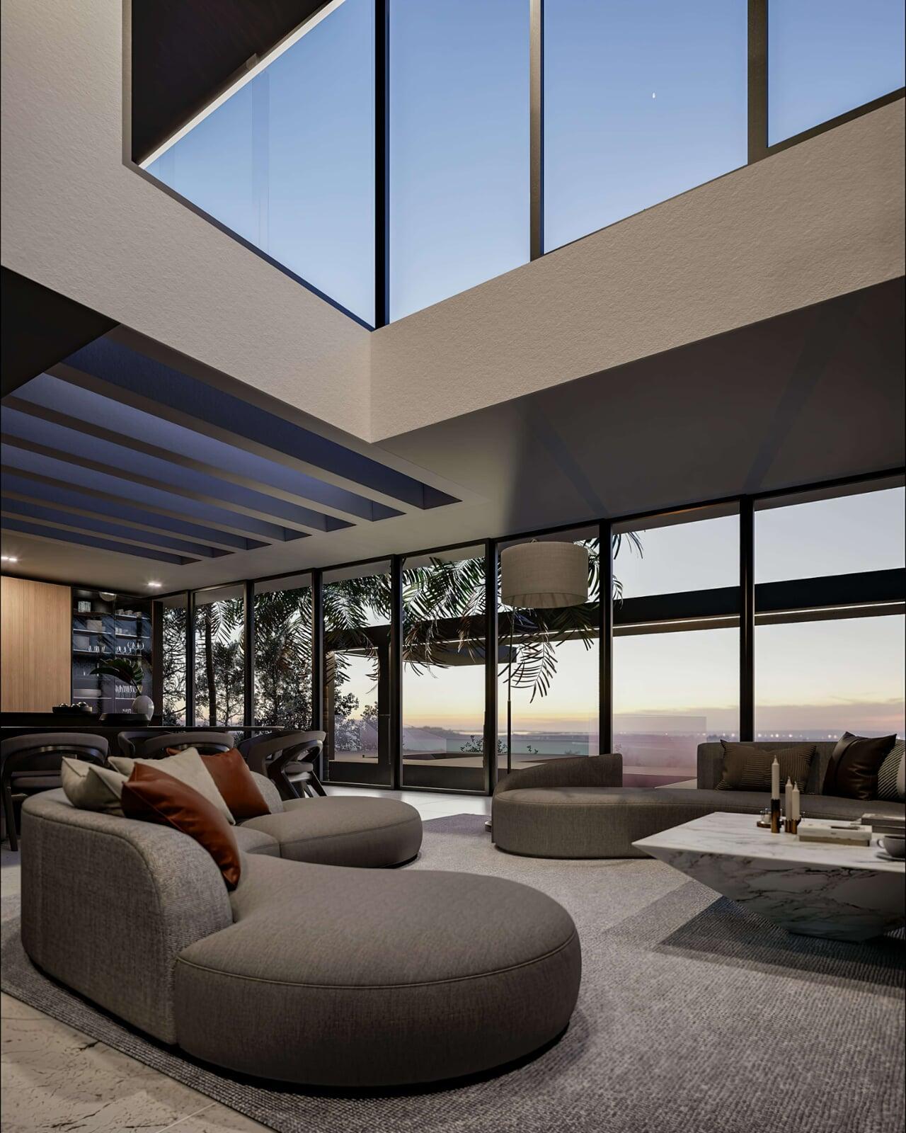 interior-investment-fund.jpg	Modern, high-ceiling interior of a luxury penthouse unit managed by a private equity real estate fund.