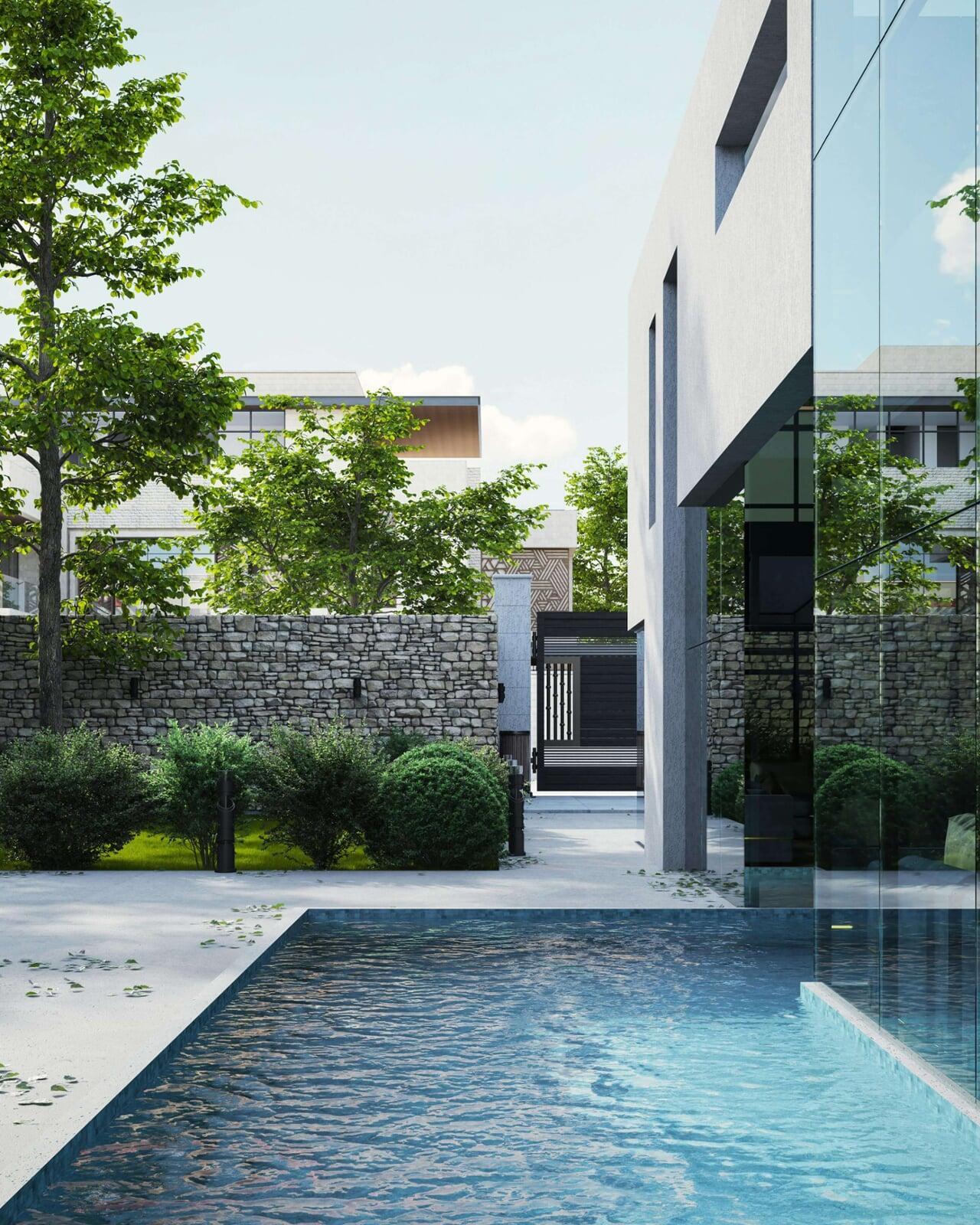 Sleek modern architecture of a luxury property reflecting institutional-level investment standards.
