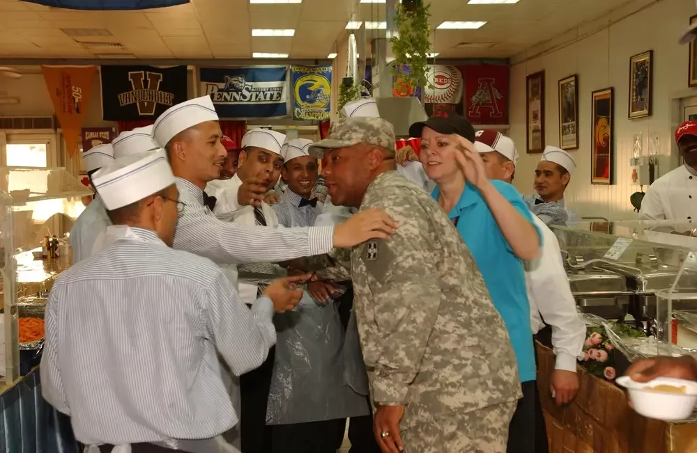 soldier civilian employment handshake